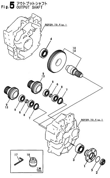 OUTPUT SHAFT