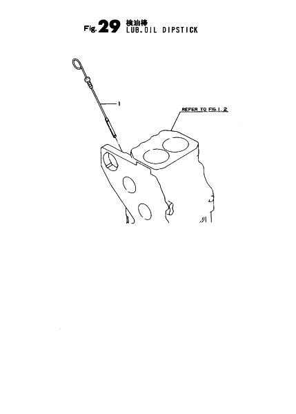 LUB. OIL DIPSTICK