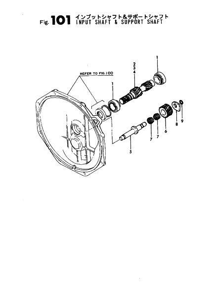 INPUT SHAFT & SUPPORT SHAFT 2