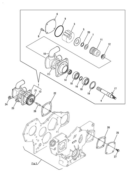 COOLING SEA WATER PUMP(OPTIONAL)