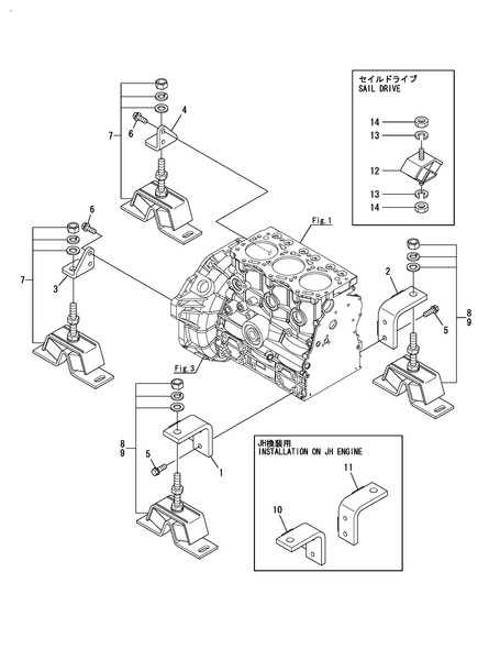 MOUNTING FOOT