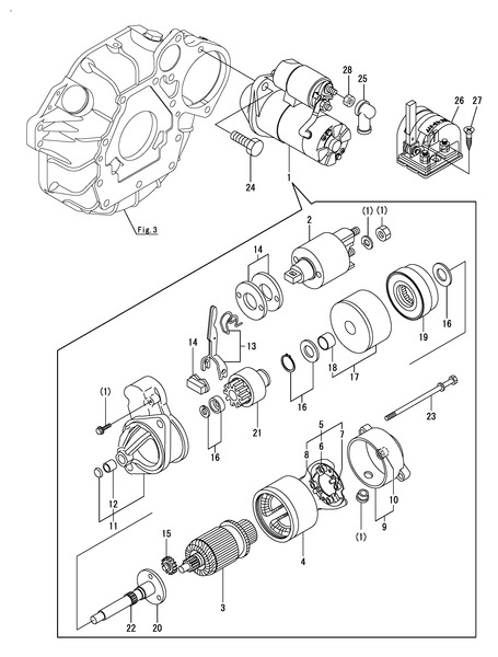 STARTER MOTOR