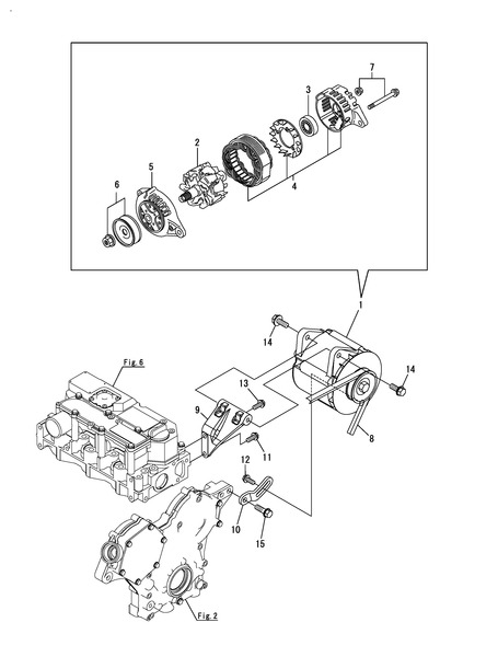 GENERATOR(HITACHI/60A)(OPTIONAL)