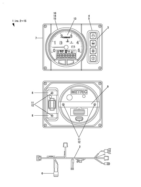 INSTRUMENT PANEL(MEDALLION)(FROM JAN. 2012)