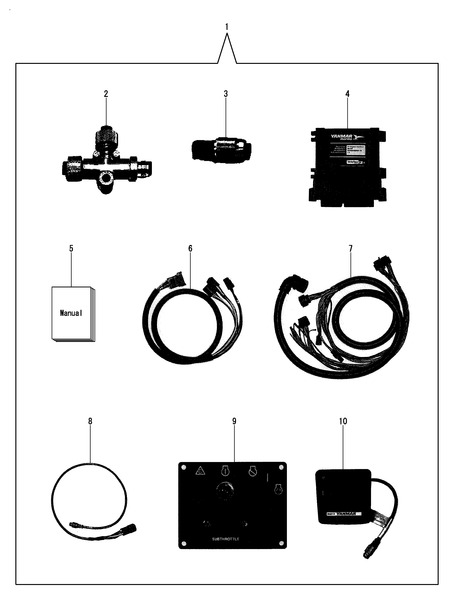 CONTROL KIT(PORT SP/4,6BY)