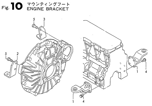 ENGINE BRACKET